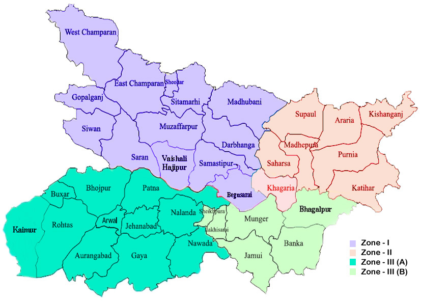 Bihar Map